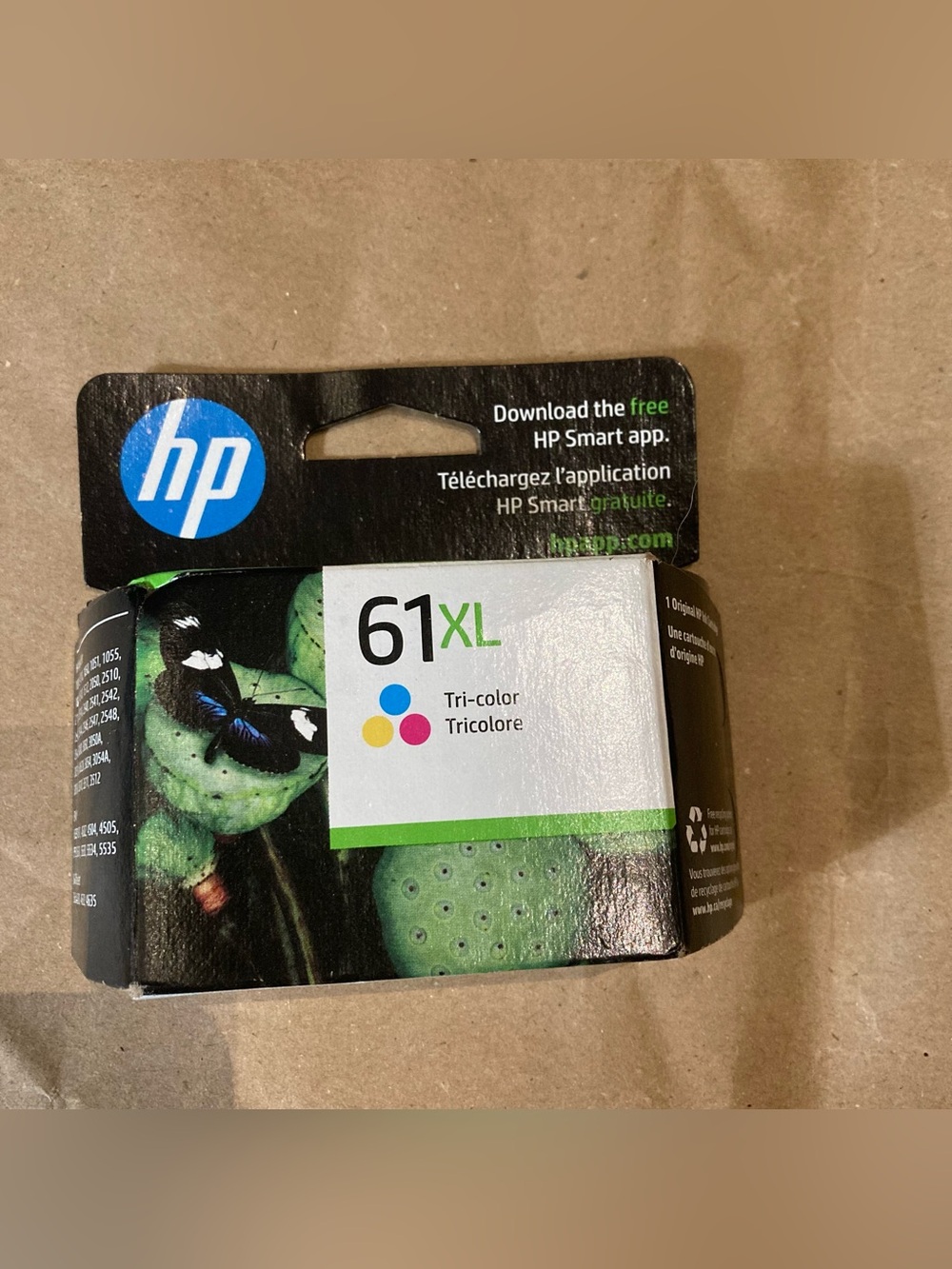 HP 61 XL tri-color (exp: 2024)